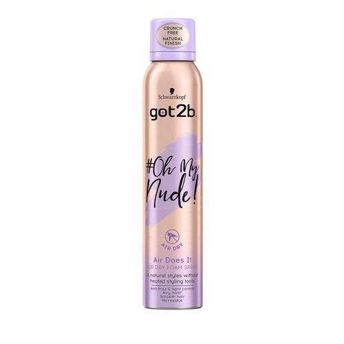 SCHWARZKOPF Got2b αφρός μαλλιών air does it 200ml