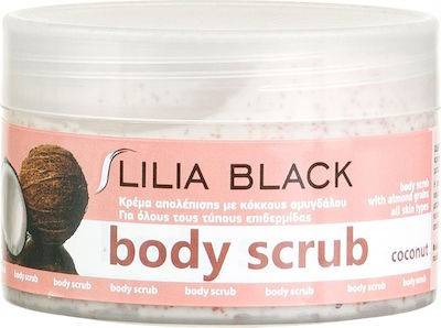 LILIA BLACK scrub σώματος καρύδα 250ml