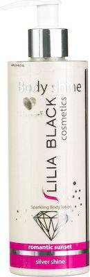 LILIA BLACK shine γαλάκτωμα σώματος romantic sunset με αντλία 300ml