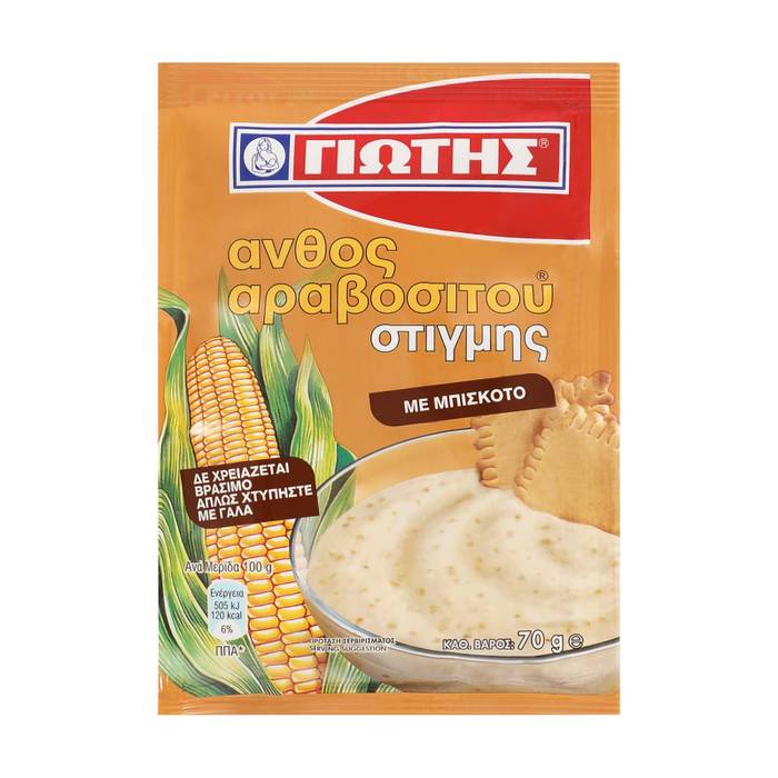 ΓΙΩΤΗΣ άνθος αραβοσίτου στιγμής μπισκότου 70gr