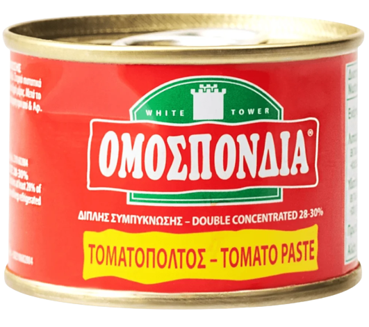 ΟΜΟΣΠΟΝΔΙΑ τοματοπολτός 28-30% 70gr
