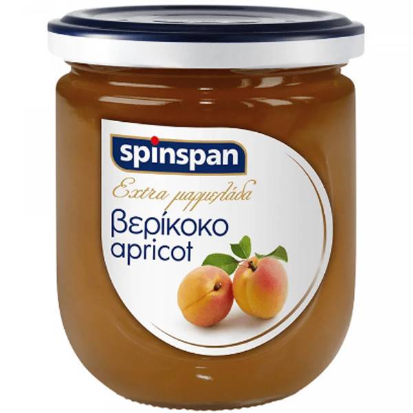 SPIN SPAN μαρμελάδα βερίκο 380gr