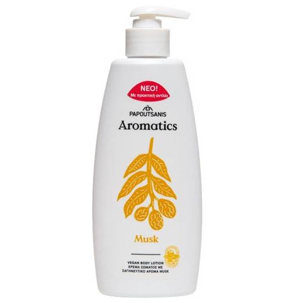 ΠΑΠΟΥΤΣΑΝΗΣ Aromatics γαλάκτωμα σώματος musk 300ml