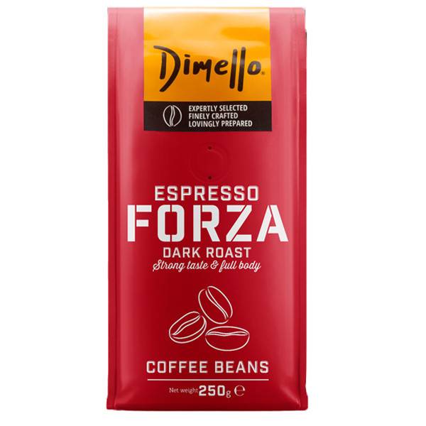 DIMELLO Espresso Forza Dark Roast καφές σε κόκκους 250gr