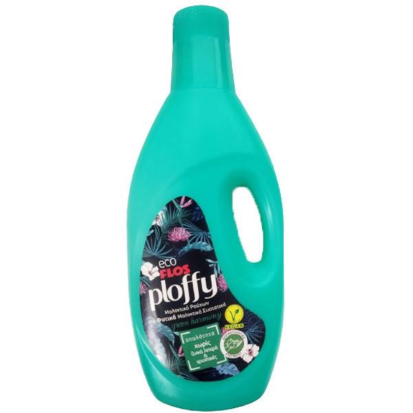 FLOS Ploffy μαλακτικό ρούχων eco τιρκουάζ 1,5lt