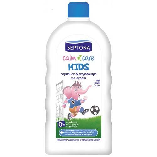 SEPTONA kids σαμπουάν και αφρόλουτρο για αγόρια 750ml