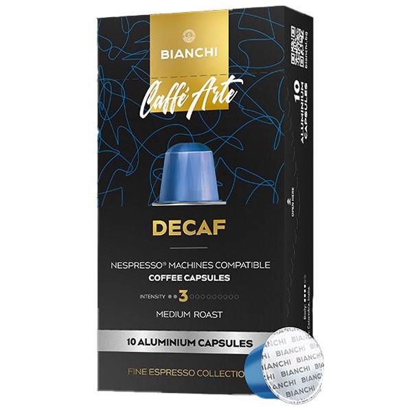 BIANCHI Coffee Nespresso Decaf Espresso σε κάψουλες 10x5,5gr