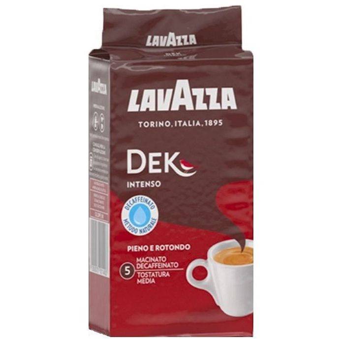 LAVAZZA καφές espresso Decaf Intenso αλεσμένος 250gr