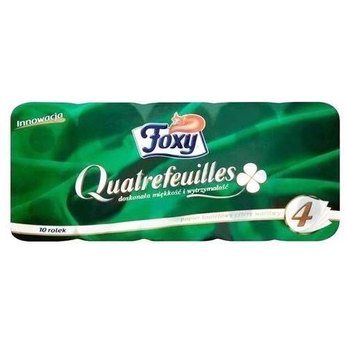 FOXY Quatre feuilles χαρτί υγείας 4φυλλο 10x120gr