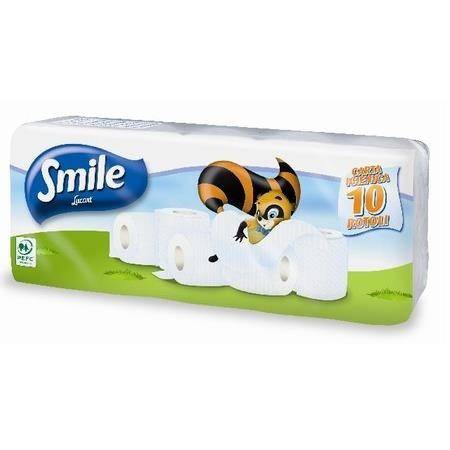 SMILE χαρτί υγείας 2φυλλο 10τεμ