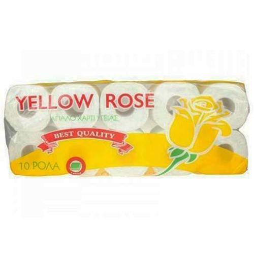 YELLOW ROSE χαρτί υγείας με άρωμα 3φυλλο 10x92gr