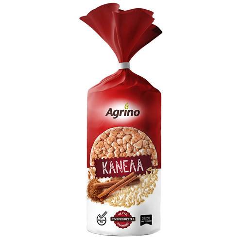 AGRINO ρυζογκοφρέτα κανέλα 115gr