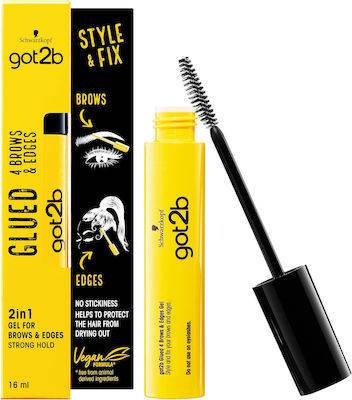SCHWARZKOPF Got2b gel φρυδιών glued 4 διάφανη 16ml