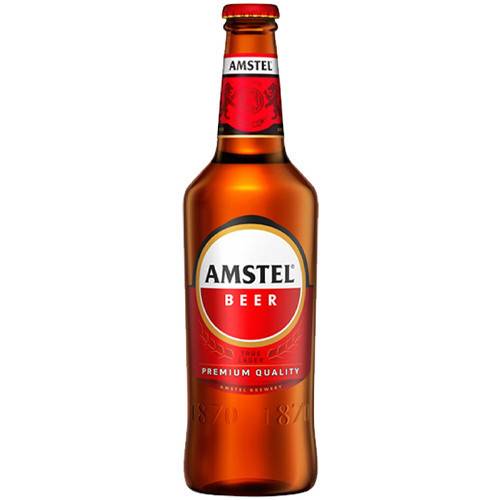AMSTEL Lager μπύρα φιάλη 500ml