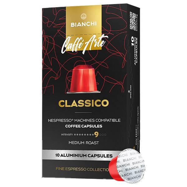 BIANCHI Coffee Nespresso Classico Crema Aroma Espresso σε κάψουλες 10x5,5gr