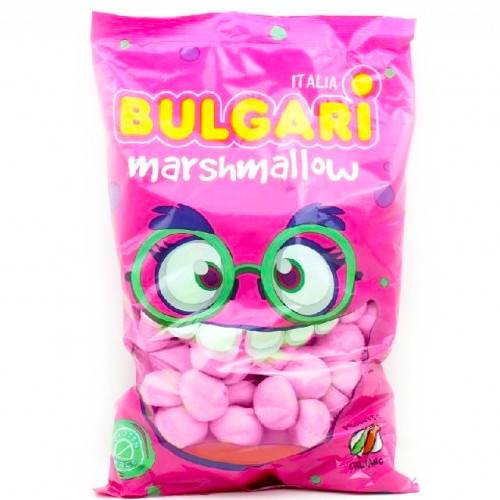 BULGARI ζαχαρωτά marshmallows golf ροζ 900gr