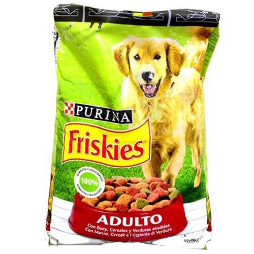 FRISKIES σκυλοτροφή adulto με βοδινό και λαχανικά 7kg