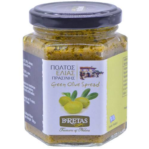 ΜΠΡΕΤΑΣ πολτός ελιάς πράσινη βάζο 190ml