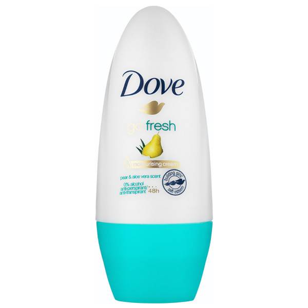 DOVE αποσμητικό σώματος roll-on Go Fresh Pear και Aloe Vera 50ml