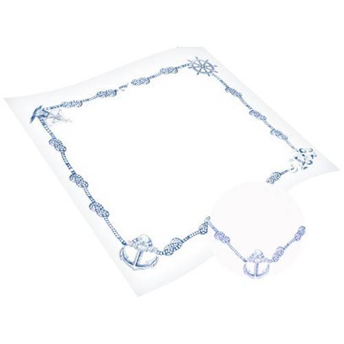 MAXI τραπεζομάντηλο θάλασσα 100x130cm 100τεμ