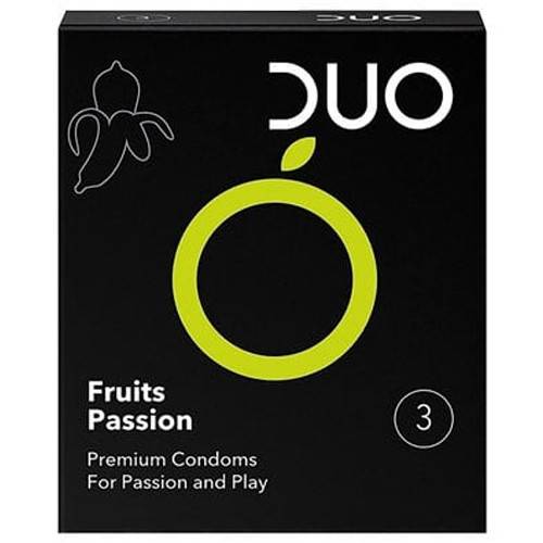 DUO προφυλακτικά fruits passion 3τεμ