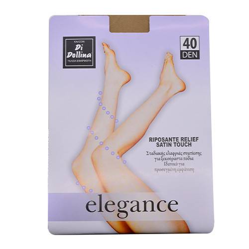 DI DOLLINA καλσόν lycra elegance κάραμελ 40den No3