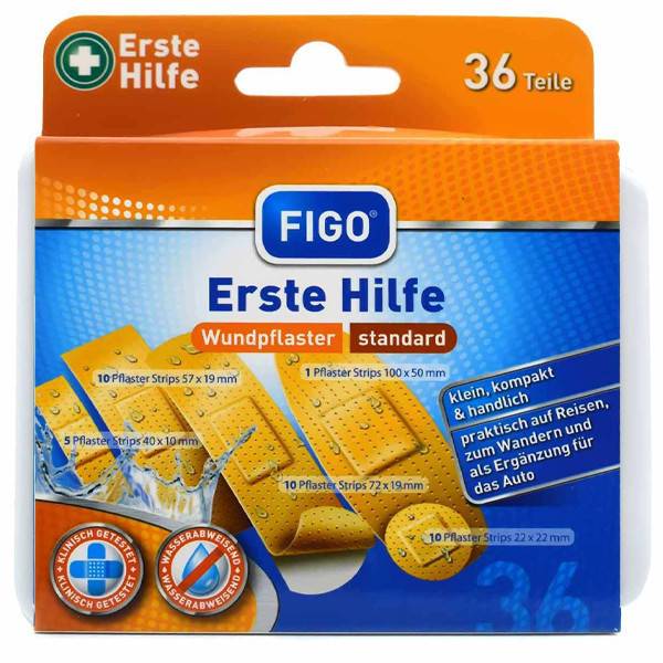 FIGO αδιάβροχα αυτοκόλλητα επιθέματα 36τεμ