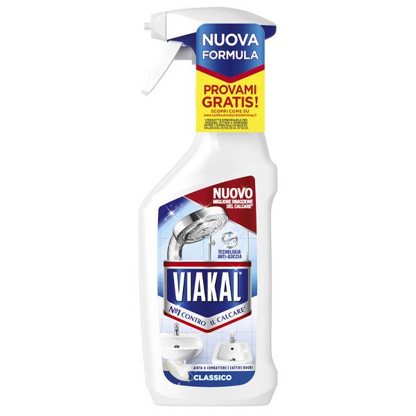 VIAKAL καθαριστικό μπάνιου classic spray 470ml