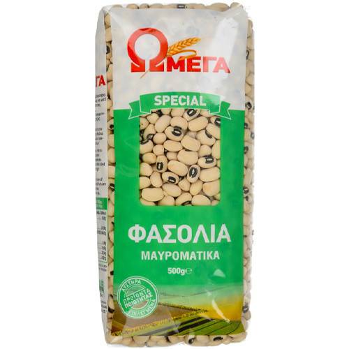 ΩΜΕΓΑ special φασόλια μαυρομάτικα 500gr