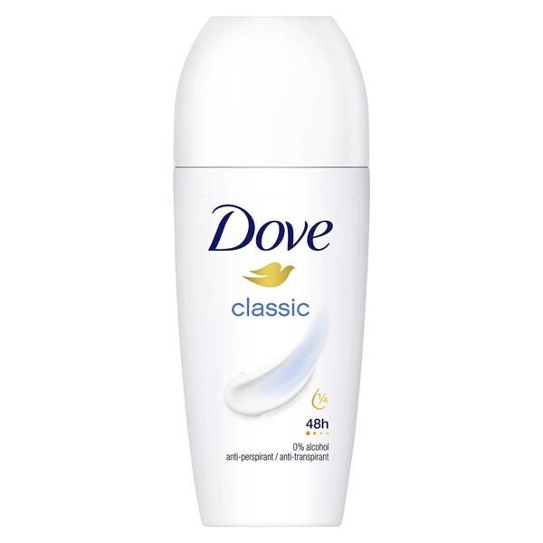 DOVE αποσμητικό σώματος roll-on Classic 50ml