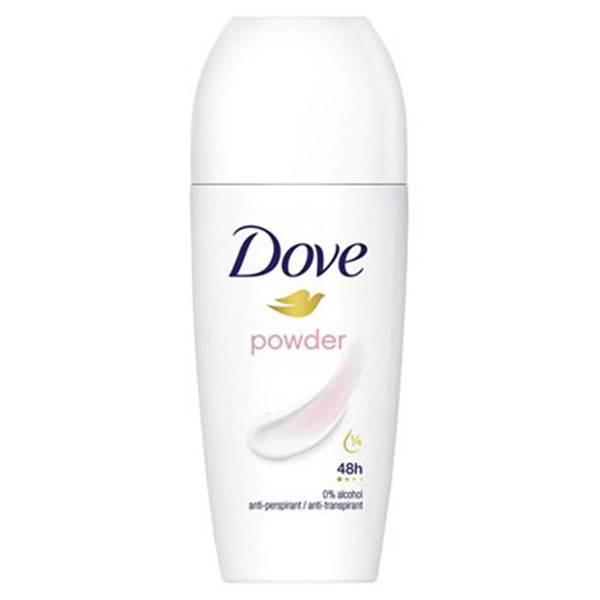 DOVE αποσμητικό σώματος roll-on Powder 50ml