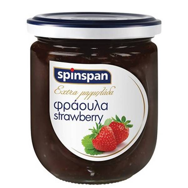 SPIN SPAN μαρμελάδα φράουλα 380gr