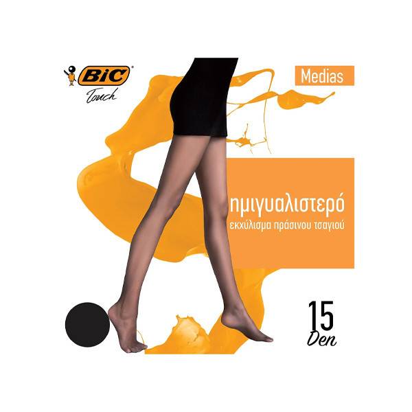 BIC καλσόν Medias μελί 15den extra large