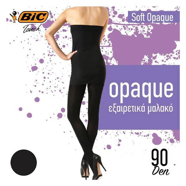 BIC καλσόν Soft Opaque μαύρο 90den medium