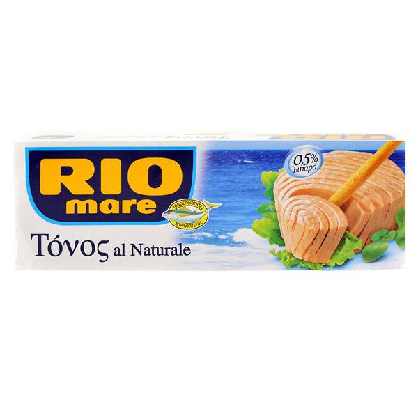 RIO MARE τόνος σε νερό 3x80gr