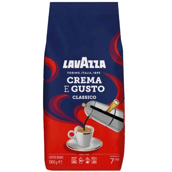 LAVAZZA καφές espresso Crema e Gusto Grani σε κόκκους 1kg