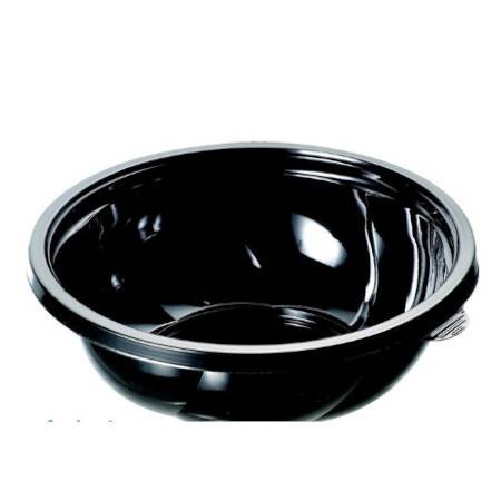 PREPAC μπωλ σαλάτας πλαστικό μαύρο 850ml 50τεμ