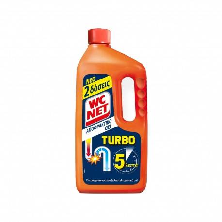 WC NET αποφρακτικο gel turbo 1lt