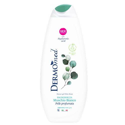 DERMOMED αφρόλουτρο white musk 650ml