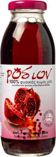 ΡΟΔΙΟΝ χυμός 100% ρόδι σε γυάλινο 250ml
