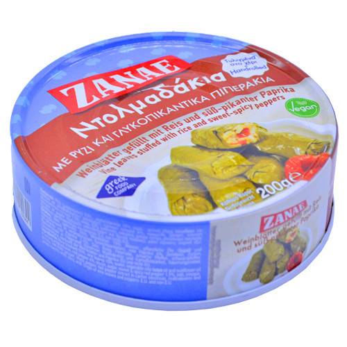ΖΑΝΑΕ ντολμαδάκια με γλυκοπικάντικα πιπεράκια 200gr