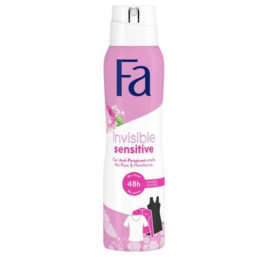 FA αποσμητικό σώματος deo spray invisible sensitive 150ml