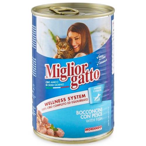 MORANDO Miglior γατοτροφή κονσέρβα ψάρι 405gr