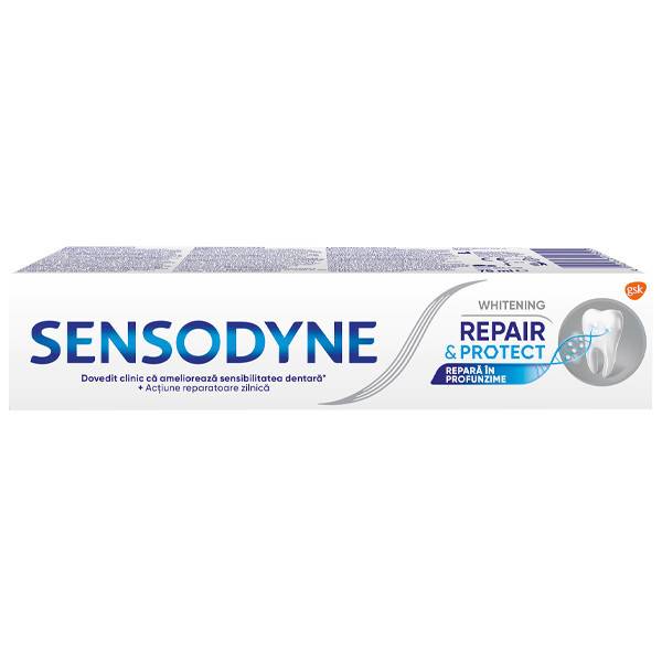 SENSODYNE οδοντόκρεμα repair και protect whitening 75ml