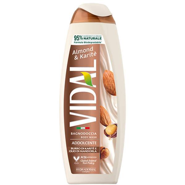 VIDAL αφρόλουτρο almond και karite 500ml