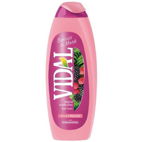 VIDAL αφρόλουτρο berries και musk 500ml