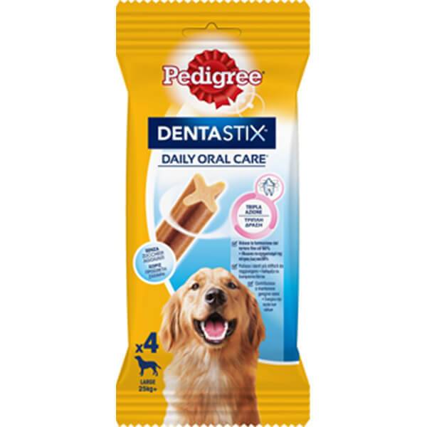 PEDIGREE dentastix σνακ για σκύλους large 4τεμ 154gr