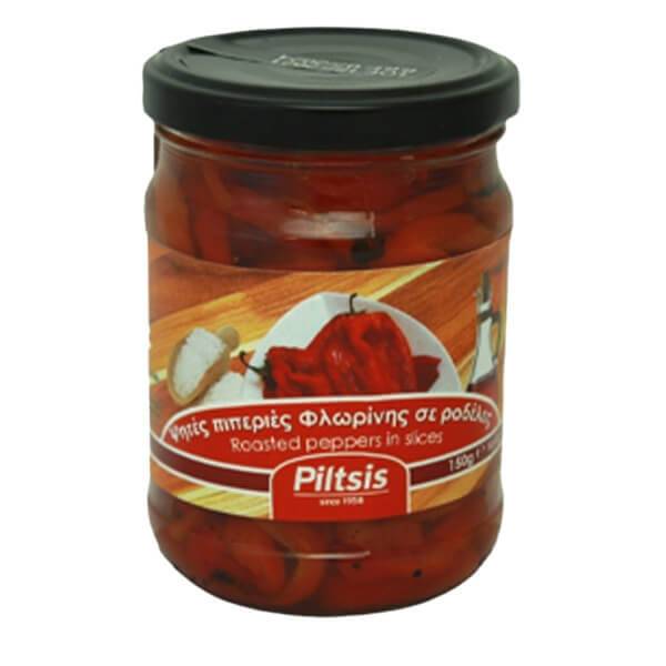 PILTSIS πιπεριές ψητές φλωρίνης σε ροδέλες 150gr