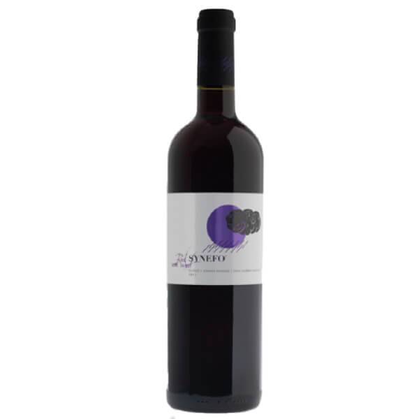 SYNEFO οίνος κόκκινος ημίγλυκος 750ml