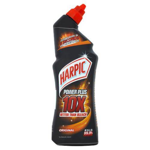 HARPIC υγρό καθαριστικό λεκάνης power plus clean και protect 750ml